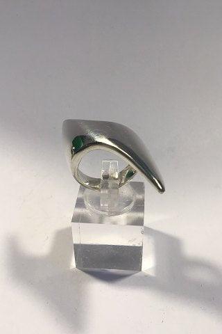 Georg Jensen Sterling Sølv Moderne Ring No 145 - Danam Antik