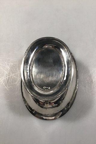 Georg Jensen Sølv Oval Opsats No 283 - Danam Antik