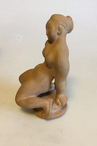 Kähler terracottafigur af Kai Nielsen "Princessen på Ærten" No 82 - Danam Antik