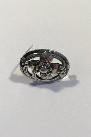 Georg Jensen Sterling Sølv Broche No 138 - Danam Antik