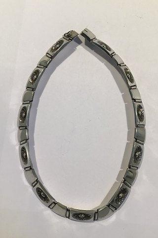 Georg Jensen Sterling Sølv Halskæde No 60A Henry Pilstrup - Danam Antik