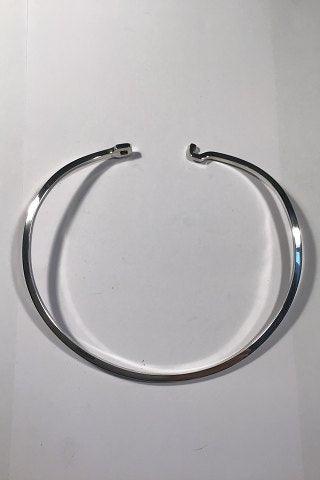 Georg Jensen Sterling Sølv Halsring No A21B - Danam Antik