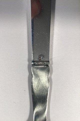 Georg Jensen Sterling Sølv Pyramide Sildegaffel med stål No 216 - Danam Antik