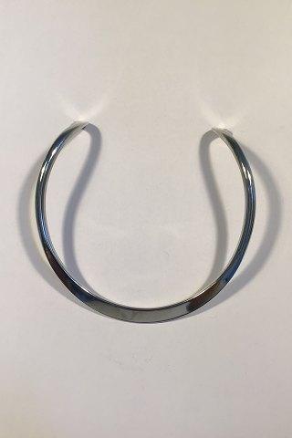 Georg Jensen Sterling Sølv Halsring No 9A - Danam Antik