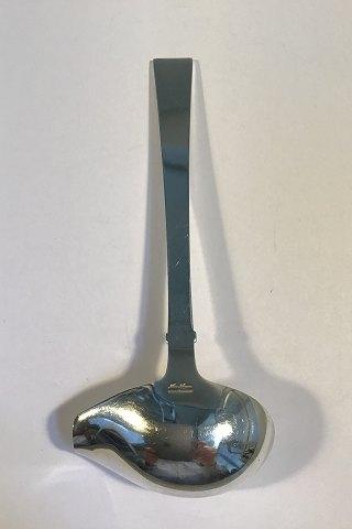 Hans Hansen Arvesølv 12 m gravering Sterling Sølv Sauceske L 17.5 cm - Danam Antik