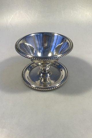 Georg Jensen Sterling Sølv Perle Sauceskål No 290A - Danam Antik