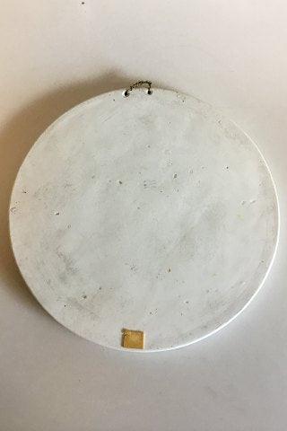Royal Copenhagen Biscuit Platte "Amor klager til Venus over stikket af en bi" No 84 - Danam Antik