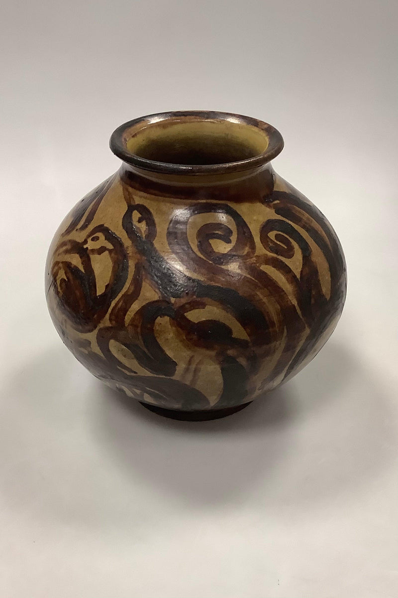 Herman Kahler Vase med dekoration - Danam Antik