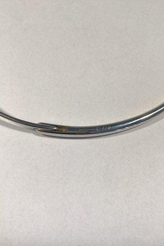 Georg Jensen Sterling Sølv Halsring No 450 Zero - Danam Antik