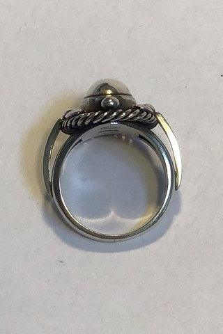 Georg Jensen Sterling Sølv Ring No 1A - Danam Antik