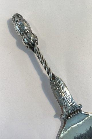 Georg Jensen Sterling Sølv Ornamental Kagespade No 39 Ugle - Danam Antik