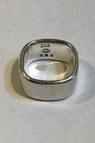 Georg Jensen Sterling Sølv Ring No 186 - Danam Antik