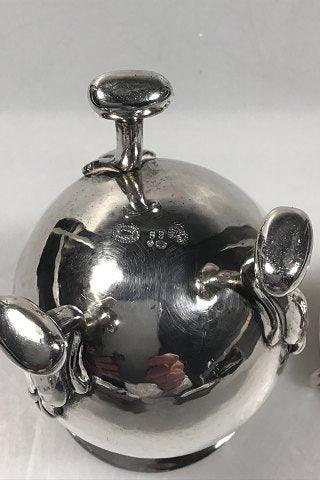 Georg Jensen Sterling Sølv Sukker Strødåse No 69 - Danam Antik