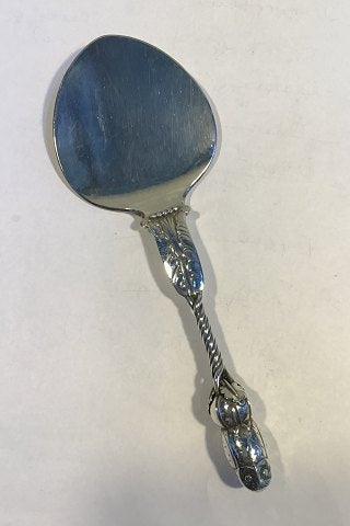 Georg Jensen Sterling Sølv Ornamental Serveringsspade No 39 Ugle - Danam Antik