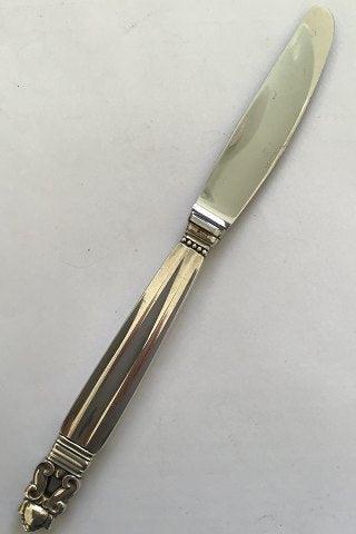 Georg Jensen Sterling Sølv Konge Frokostkniv No 024 - Danam Antik