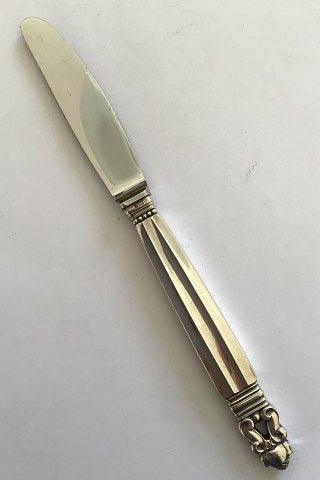 Georg Jensen Sterling Sølv Konge Frokostkniv No 024 - Danam Antik