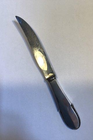 Georg Jensen Sterling Sølv Kugle Vildtkniv No 324 - Danam Antik