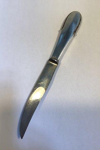 Georg Jensen Sterling Sølv Kugle Vildtkniv No 324 - Danam Antik