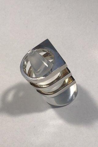 Georg Jensen Sterling Sølv Ring No 593F Aria - Danam Antik