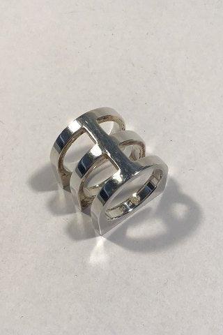 Georg Jensen Sterling Sølv Ring No 593F Aria - Danam Antik