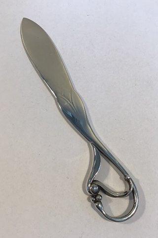 Georg Jensen Sterling Sølv Ornamental Brevkniv No 122 - Danam Antik