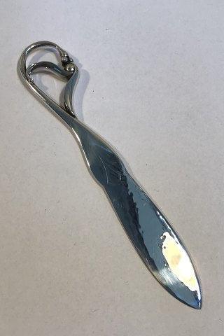 Georg Jensen Sterling Sølv Ornamental Brevkniv No 122 - Danam Antik