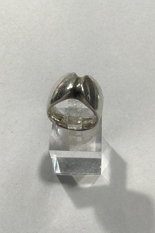 Georg Jensen Sterling Sølv Nanna Ditzel Ring No. 100 - Danam Antik