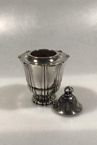 Georg Jensen Sterling Sølv Te Caddy No 4 - Danam Antik