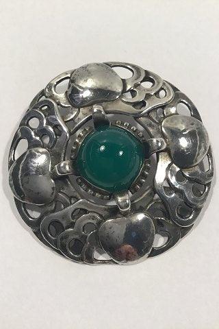 Georg Jensen Sølv Broche No 3 (1908-1914) - Danam Antik