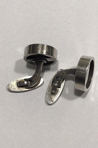 Georg Jensen Sterling Sølv Manchetknapper No 91 (SGJ) - Danam Antik