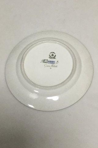 Royal Copenhagen Grøn Melodi Sidetallerken No. 14066 - Danam Antik