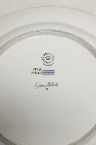 Royal Copenhagen Grøn Melodi Frokosttallerken No 14061 - Danam Antik