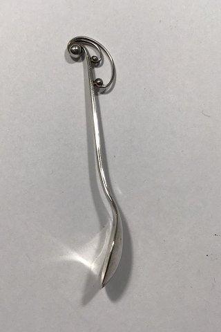 Georg Jensen Sterling Sølv Ornamental Mocca ske No 47 - Danam Antik