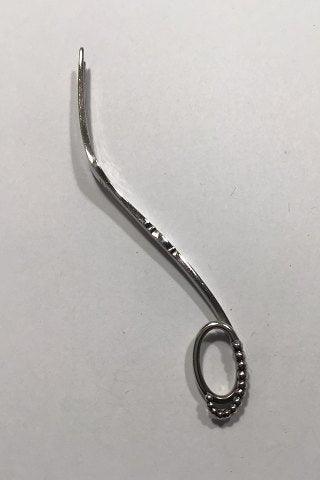 Georg Jensen Sterling Sølv Ornamental Pålægsgaffel No 41 - Danam Antik