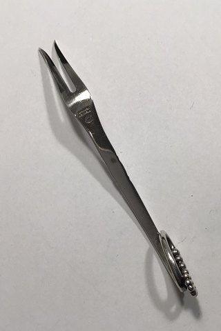 Georg Jensen Sterling Sølv Ornamental Pålægsgaffel No 41 - Danam Antik