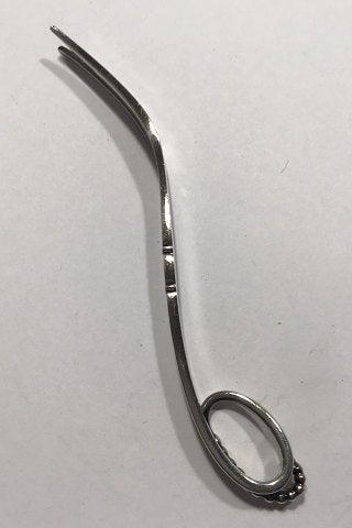 Georg Jensen Sterling Sølv Ornamental Pålægsgaffel No 41 - Danam Antik