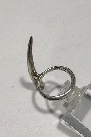 Georg Jensen Sterling Sølv Ring UNO No 451 - Danam Antik