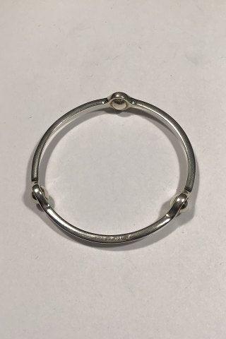 Georg Jensen Sterling Sølv Armring No 473 Sphere - Danam Antik