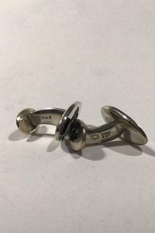 Georg Jensen Sterling Sølv Manchetknapper No 448 - Danam Antik