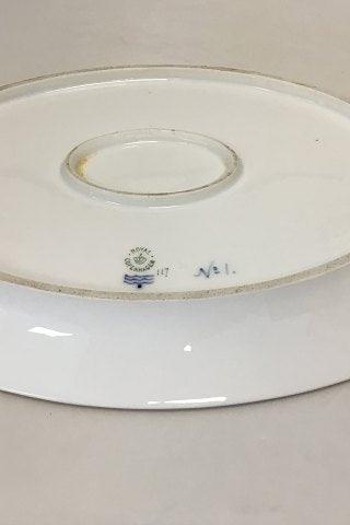 Royal Copenhagen Stel nr. 117 Art Nouveau med gulddekoration Serving Platter - Danam Antik