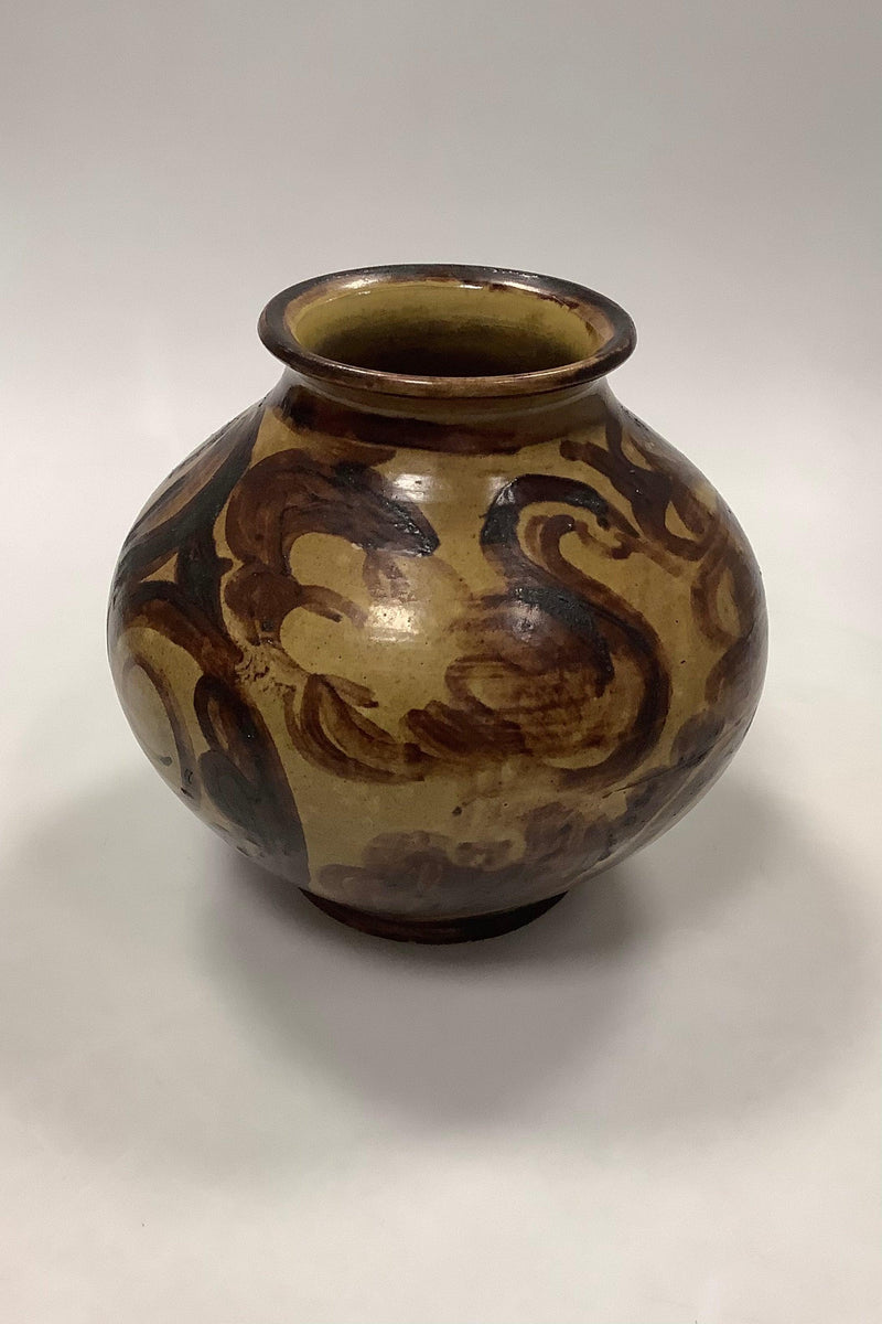 Herman Kahler Vase med dekoration - Danam Antik