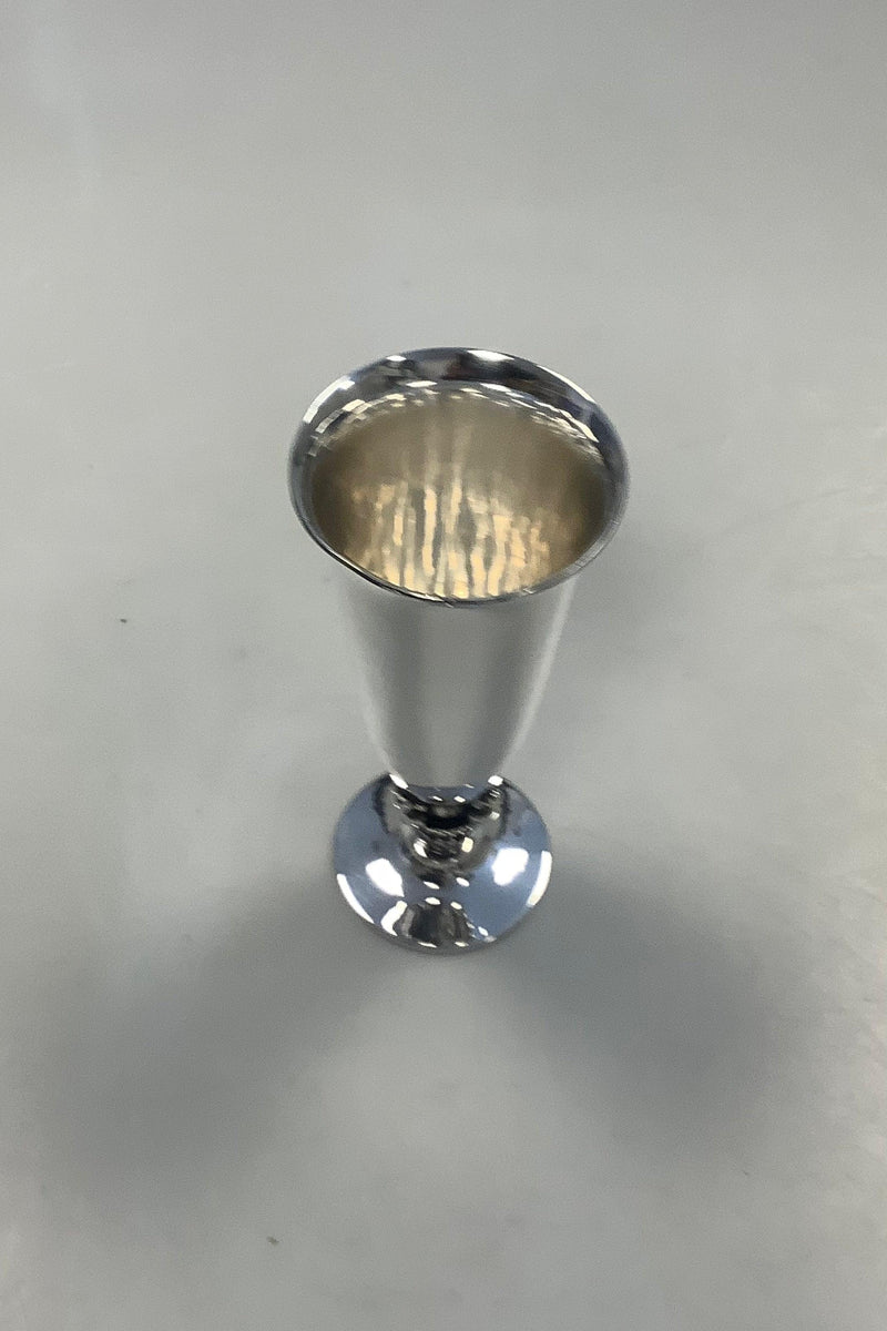 Georg Jensen Sterling Sølv Kaktus Vase No 572 F - Danam Antik