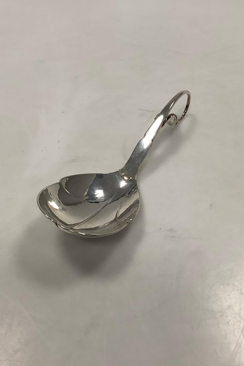 Georg Jensen Sterling Sølv Ornamental Serveringsske No 21 - Danam Antik