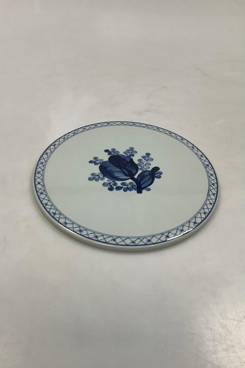 Royal Copenhagen / Aluminia Tranquebar, Blå Fajance Smørbrik No 1403 - Danam Antik