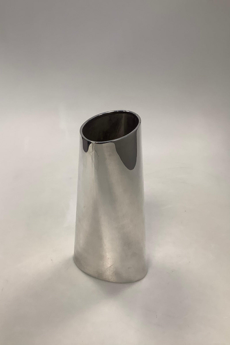 Georg Jensen Sterling Sølv Vase af Verner Panton No. 1300A - Danam Antik