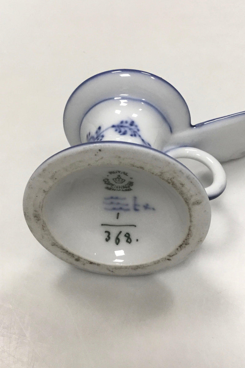 Royal Copenhagen Musselmalet Riflet Lille kammerlysestage No 368 - Danam Antik