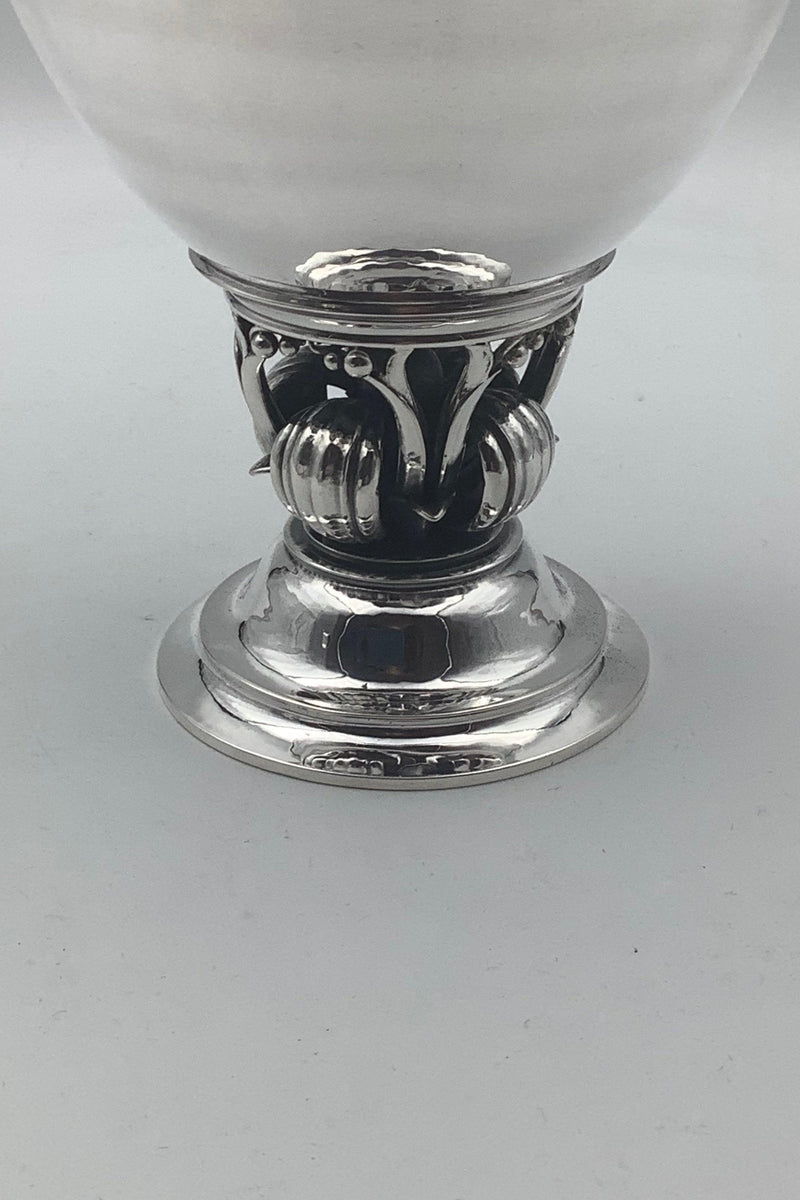 Georg Jensen Sterling Sølv Art Deco Skål No 445 - Danam Antik