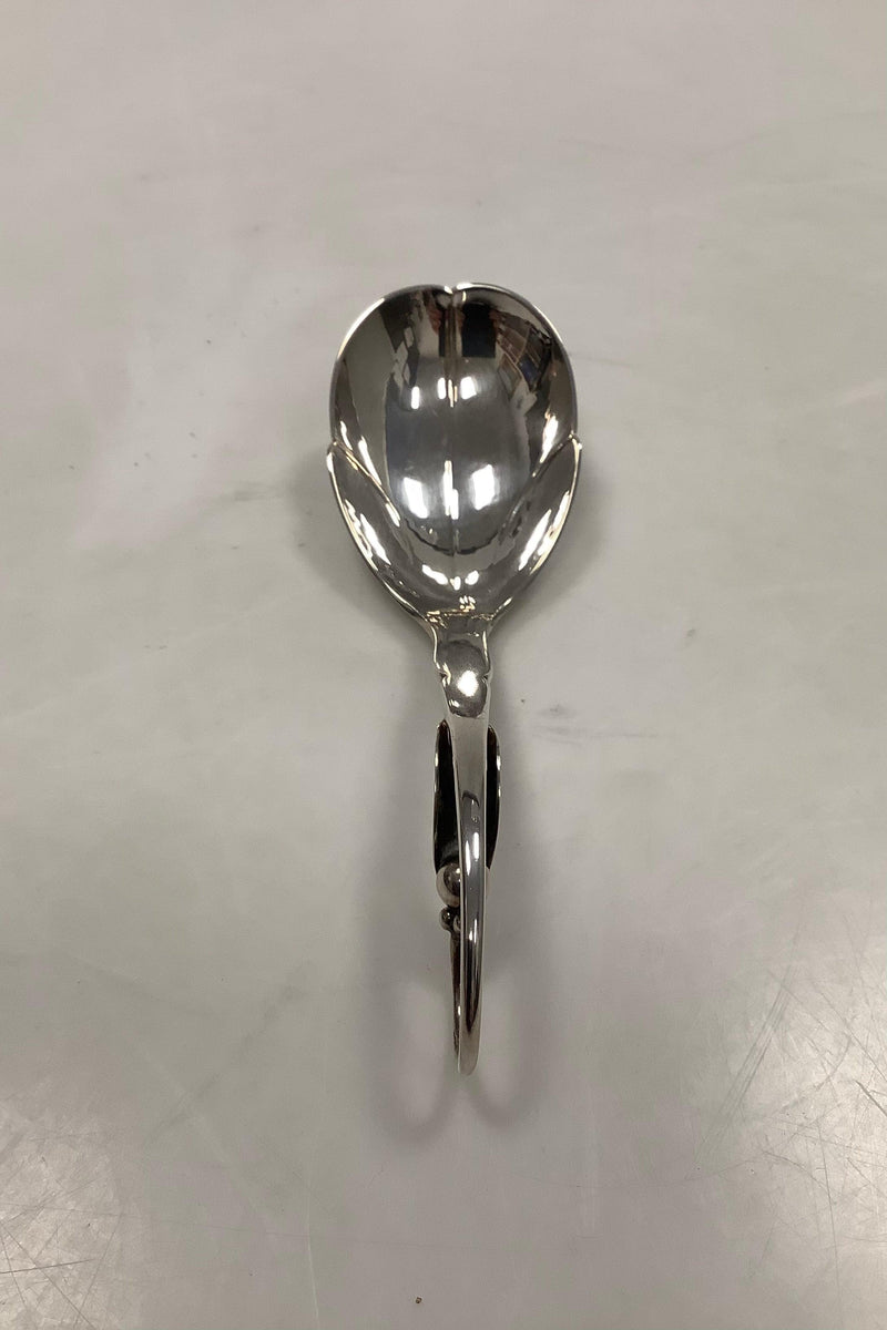 Georg Jensen Sterling Sølv Ornamental Serveringsske No 21 - Danam Antik