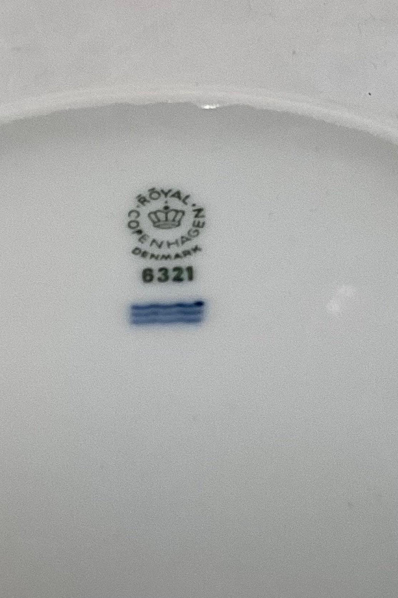 Royal Copenhagen Hvidpot Smørbrik No 6321 - Danam Antik