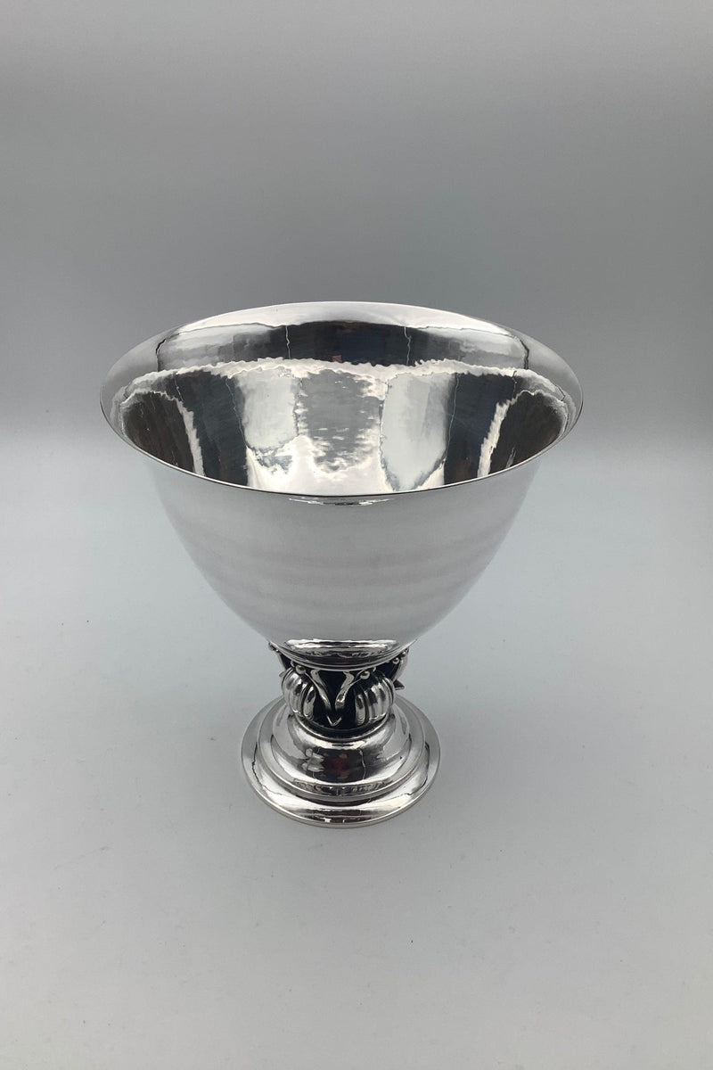 Georg Jensen Sterling Sølv Art Deco Skål No 445 - Danam Antik